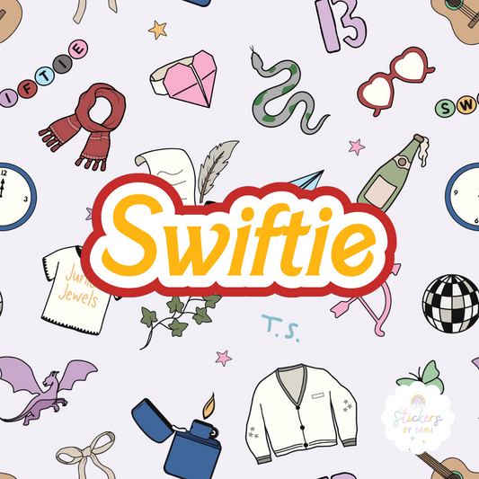 Swiftie Holographic Sticker