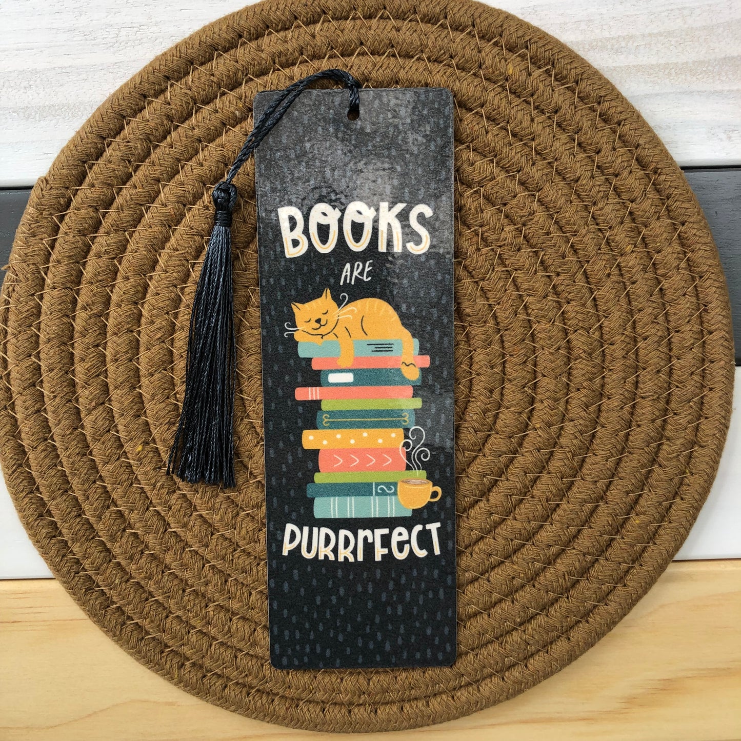 Books Are Purrrfect Bookmark